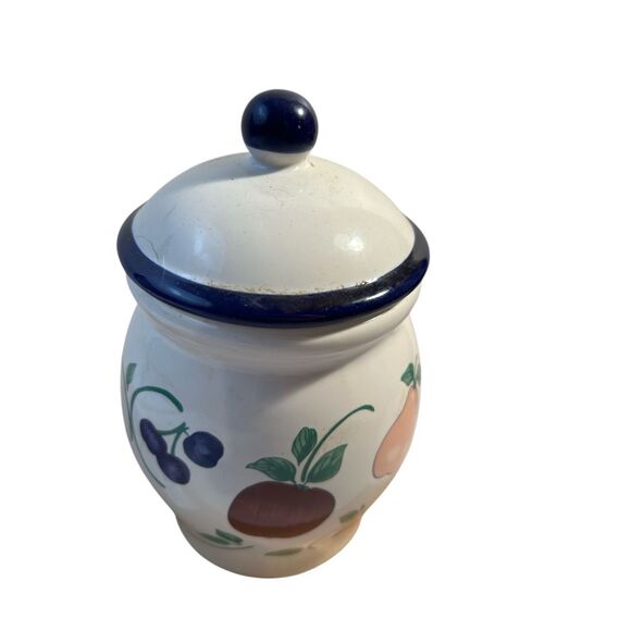 PH Princess House Orchard Medley Fruit small canister - Picture 1 of 6